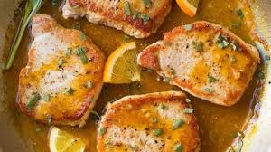 Orange-Sage Pork Chops