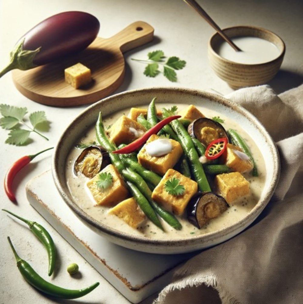 Ginataang Bicol Express with Tofu