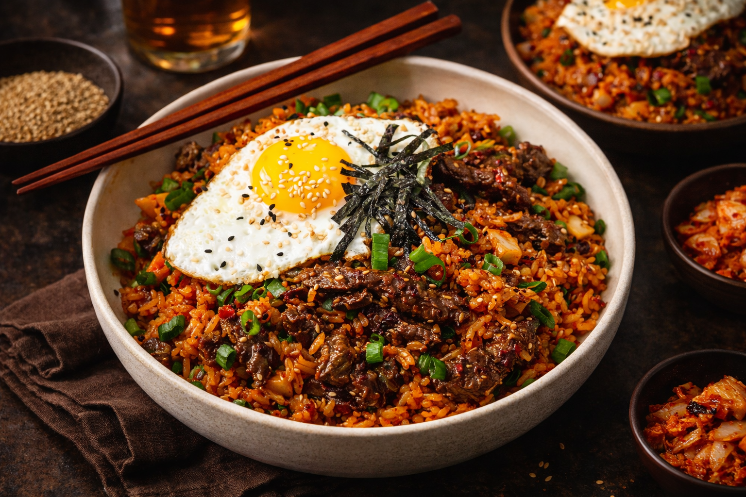 Bulgogi Kimchi Fried Rice