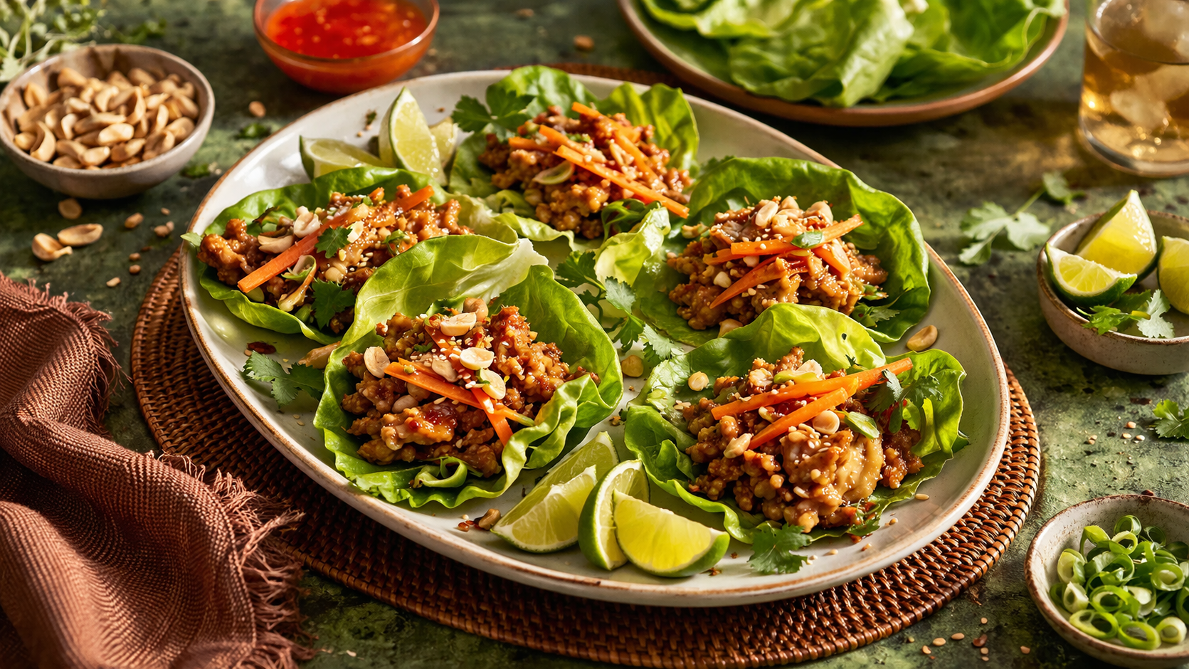Chicken Lettuce Wraps