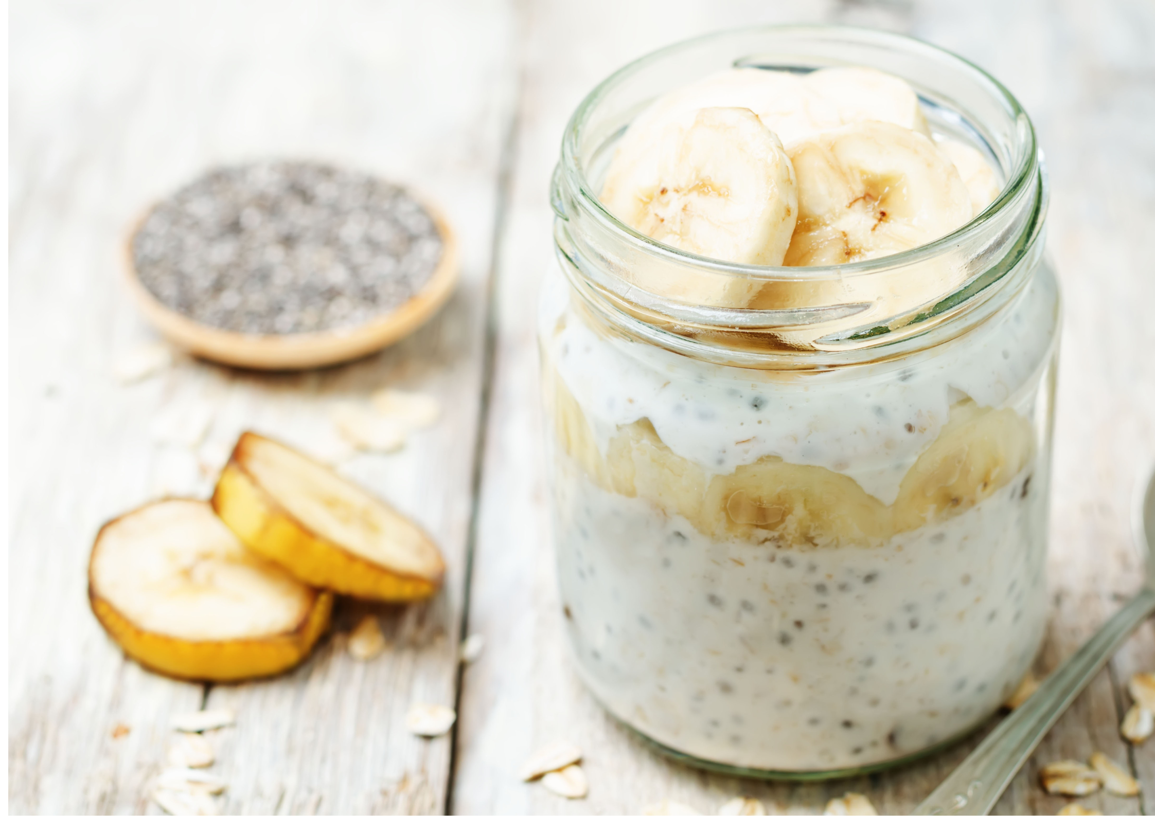 Honey Banana Overnight Oats